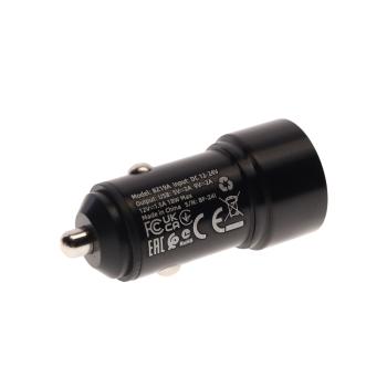 233 р. Устройство зарядное в прикуриватель 1USB 12V BOROFONE BOROFONE bz19a black  с доставкой в г. Пермь. Увеличить фотографию 3