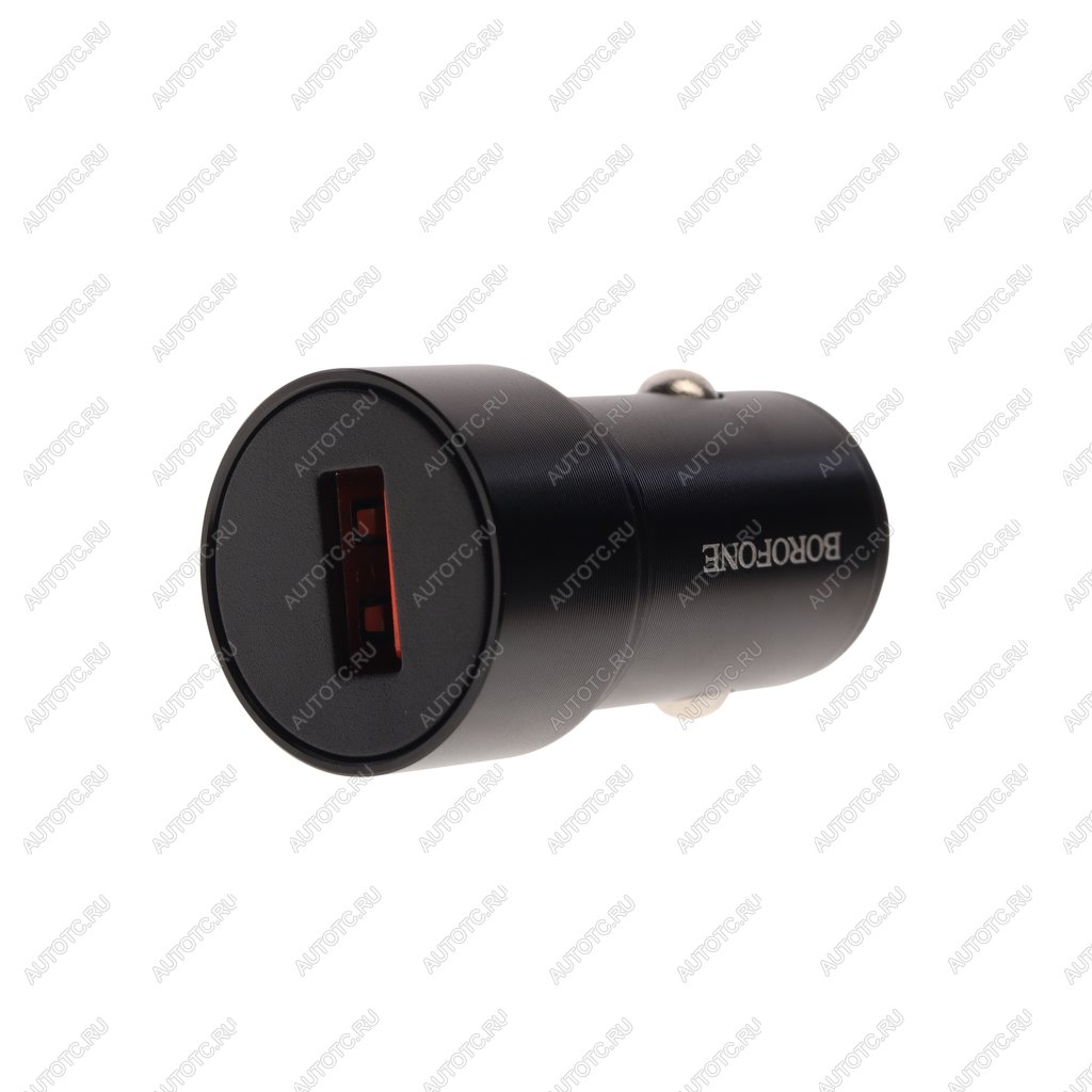 233 р. Устройство зарядное в прикуриватель 1USB 12V BOROFONE BOROFONE bz19a black  с доставкой в г. Пермь