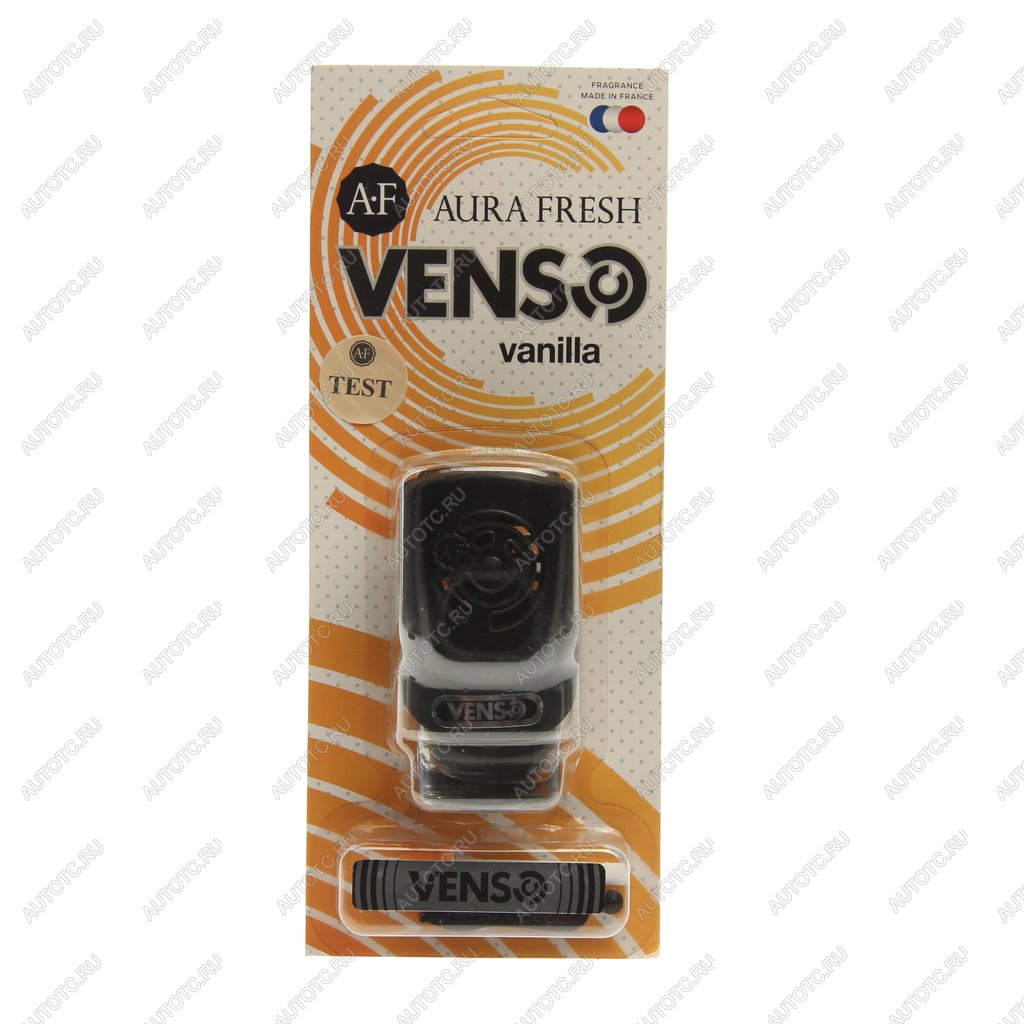 299 р. Ароматизатор на дефлектор жидкостный (vanilla) 6мл Venso AURA FRESH AURA FRESH 23330  с доставкой в г. Пермь
