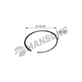 489 р. Кольцо стопорное MERCEDES ступицы MANSONS MANSONS 100.010  с доставкой в г. Пермь. Увеличить фотографию 1