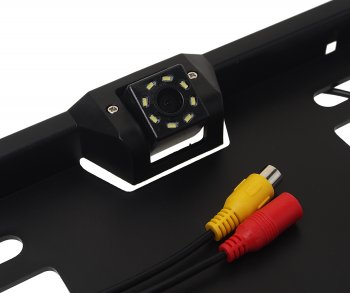 1 749 р. Камера заднего вида автомобильная в рамке знака номерного AURA AURA rvc-7214  с доставкой в г. Пермь. Увеличить фотографию 4