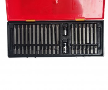 4 199 р. Набор бит 12 38 SPLINE, TORX, HEX 40 предметов в кейсе JTC JTC TOOLS CO., LTD jtc-k1402  с доставкой в г. Пермь. Увеличить фотографию 2