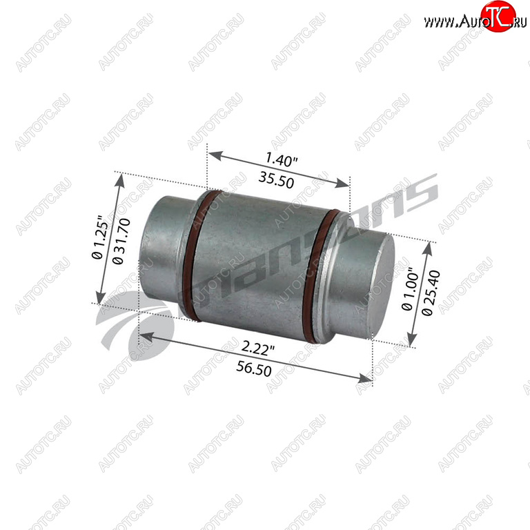 149 р. Ролик ROR тормозной колодки (32x25.5) MANSONS MANSONS mbp3035  с доставкой в г. Пермь