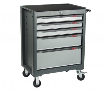 57 899 р. Тележка инструментальная 5 секций серая JTC JTC TOOLS CO., LTD jtc-s1065  с доставкой в г. Пермь. Увеличить фотографию 1