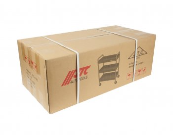 22 349 р. Тележка инструментальная 3 секции красная с открытым отсеком JTC JTC TOOLS CO., LTD jtc-s1073  с доставкой в г. Пермь. Увеличить фотографию 3