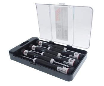 2 249 р. Набор отверток прецизионных T6-Т10, T15 L=150мм 6 предметов JTC JTC TOOLS CO., LTD jtc-5527  с доставкой в г. Пермь. Увеличить фотографию 1
