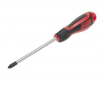 489 р. Отвертка крестовая PH 2.0х100мм усиленная (сталь Cr-Mo) JTC JTC TOOLS CO., LTD jtc-7610  с доставкой в г. Пермь. Увеличить фотографию 1