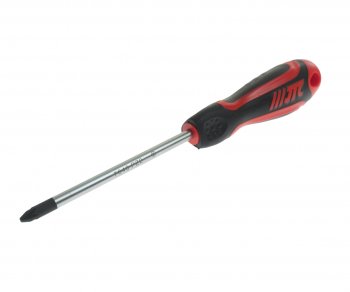 419 р. Отвертка крестовая PZ 2.0х100мм усиленная (сталь Cr-Mo) JTC JTC TOOLS CO., LTD jtc-7640  с доставкой в г. Пермь. Увеличить фотографию 1