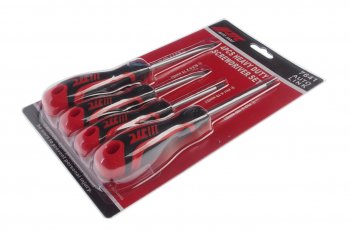 1 799 р. Набор отверток усиленных SL5.5x75 SL6.5x100 PH1x75 PH2x100 4 предмета JTC JTC TOOLS CO., LTD jtc-7641  с доставкой в г. Пермь. Увеличить фотографию 2
