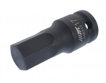 769 р. Бита-головка 12 HEX H17х25мм ударная L=60мм JTC JTC TOOLS CO., LTD jtc-446117  с доставкой в г. Пермь. Увеличить фотографию 1