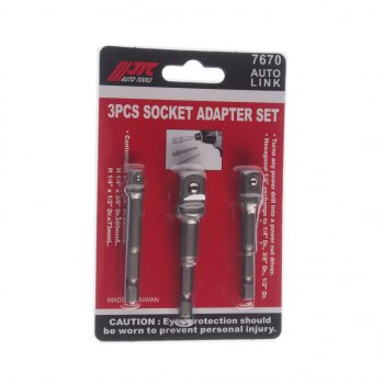 599 р. Набор адаптеров для головок торцевых 12х73L,38x65L,14х65L JTC JTC TOOLS CO., LTD jtc-7670  с доставкой в г. Пермь. Увеличить фотографию 1
