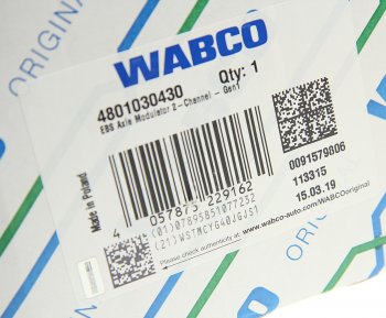 149 999 р. Модулятор DAF EBS WABCO WABCO 4801030430  с доставкой в г. Пермь. Увеличить фотографию 7