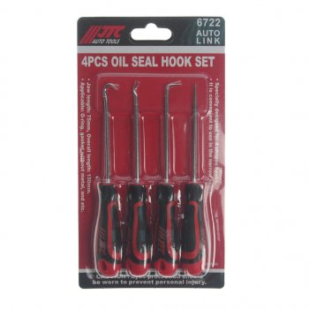 1 199 р. Набор крючков для снятия сальников 4 предмета JTC JTC TOOLS CO., LTD jtc-6722  с доставкой в г. Пермь. Увеличить фотографию 2