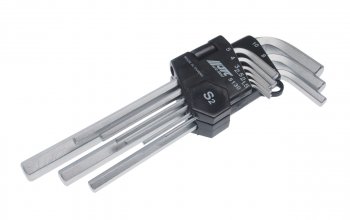 1 259 р. Набор ключей шестигранных 1.5-10мм удлиненных 9 предметов JTC JTC TOOLS CO., LTD jtc-5130  с доставкой в г. Пермь. Увеличить фотографию 1
