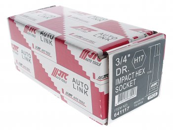 2 399 р. Бита-головка 34 HEX Н17 ударная L=100мм JTC JTC TOOLS CO., LTD jtc-641117  с доставкой в г. Пермь. Увеличить фотографию 3
