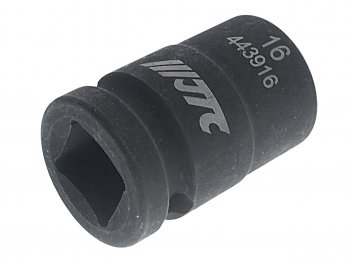 379 р. Головка торцевая 12 16мм 12-ти гранная ударная L=38мм JTC JTC TOOLS CO., LTD jtc-443916  с доставкой в г. Пермь. Увеличить фотографию 1