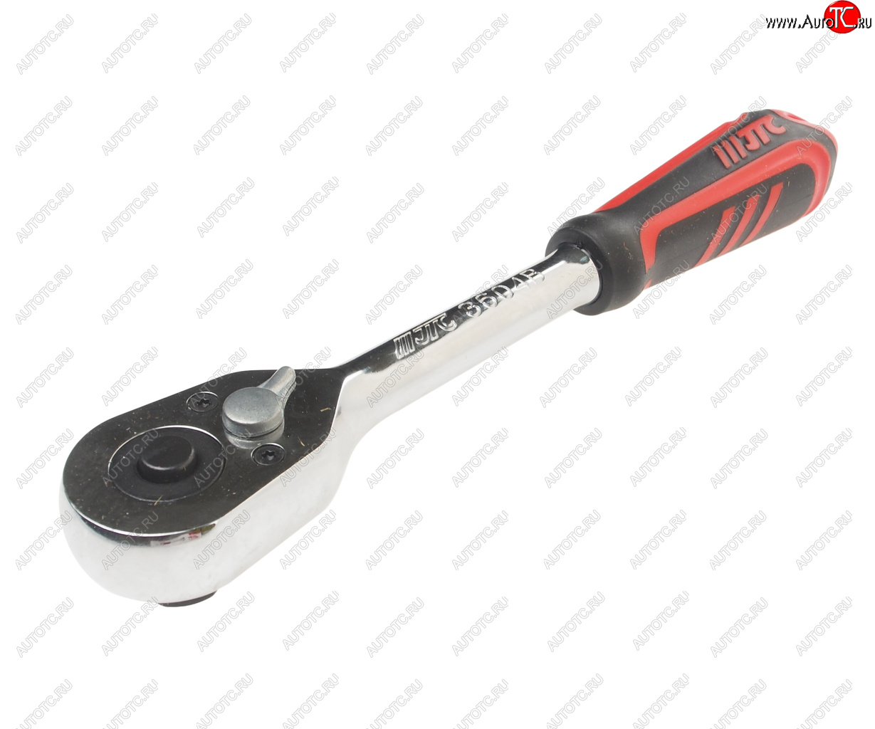 2 749 р. Ключ трещотка 12 36 зубьев 257мм с резиновой рукояткой JTC JTC TOOLS CO., LTD jtc-3604b  с доставкой в г. Пермь