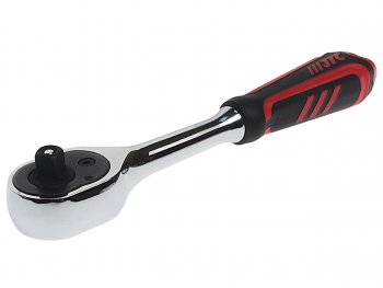 1 499 р. Ключ трещотка 14 72 зуба 150мм с резиновой рукояткой JTC JTC TOOLS CO., LTD jtc-5022b  с доставкой в г. Пермь. Увеличить фотографию 2