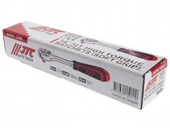 1 499 р. Ключ трещотка 14 72 зуба 150мм с резиновой рукояткой JTC JTC TOOLS CO., LTD jtc-5022b  с доставкой в г. Пермь. Увеличить фотографию 3