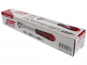1 499 р. Ключ трещотка 38 36 зубьев 202мм резиновая рукоятка JTC JTC TOOLS CO., LTD jtc-3603b  с доставкой в г. Пермь. Увеличить фотографию 3
