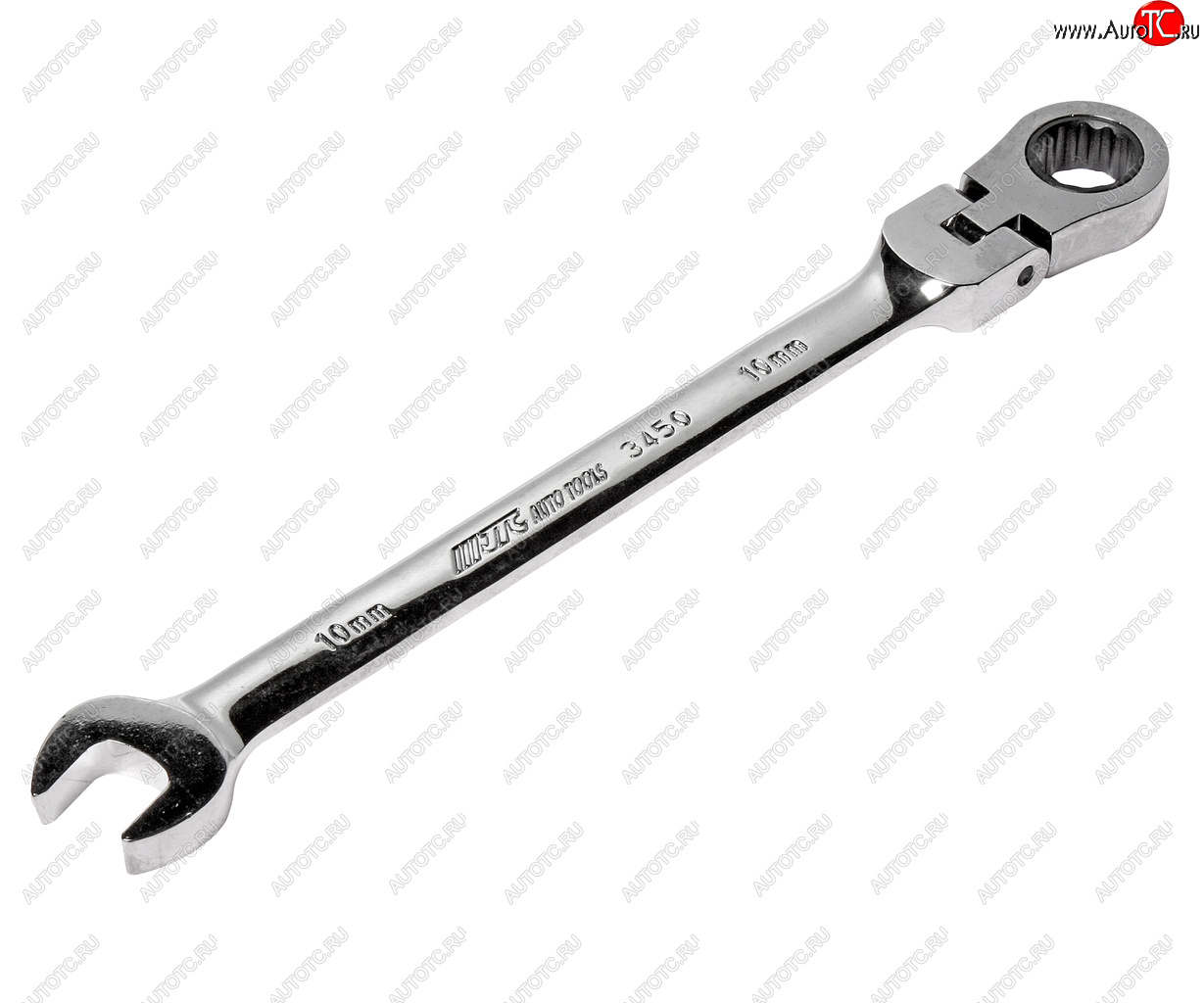 1 679 р. Ключ комбинированный 10х10мм трещоточный шарнирный JTC JTC TOOLS CO., LTD jtc-3450  с доставкой в г. Пермь