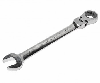 2 169 р. Ключ комбинированный 16х16мм трещоточный шарнирный JTC JTC TOOLS CO., LTD jtc-3456  с доставкой в г. Пермь. Увеличить фотографию 1