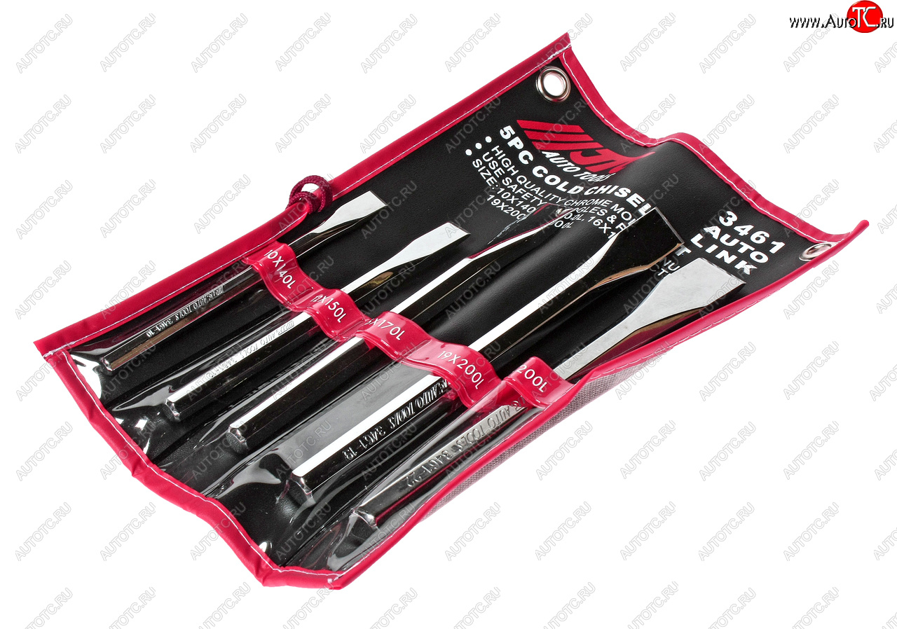 3 599 р. Набор зубил 10-22мм 5 предметов JTC JTC TOOLS CO., LTD jtc-3461  с доставкой в г. Пермь