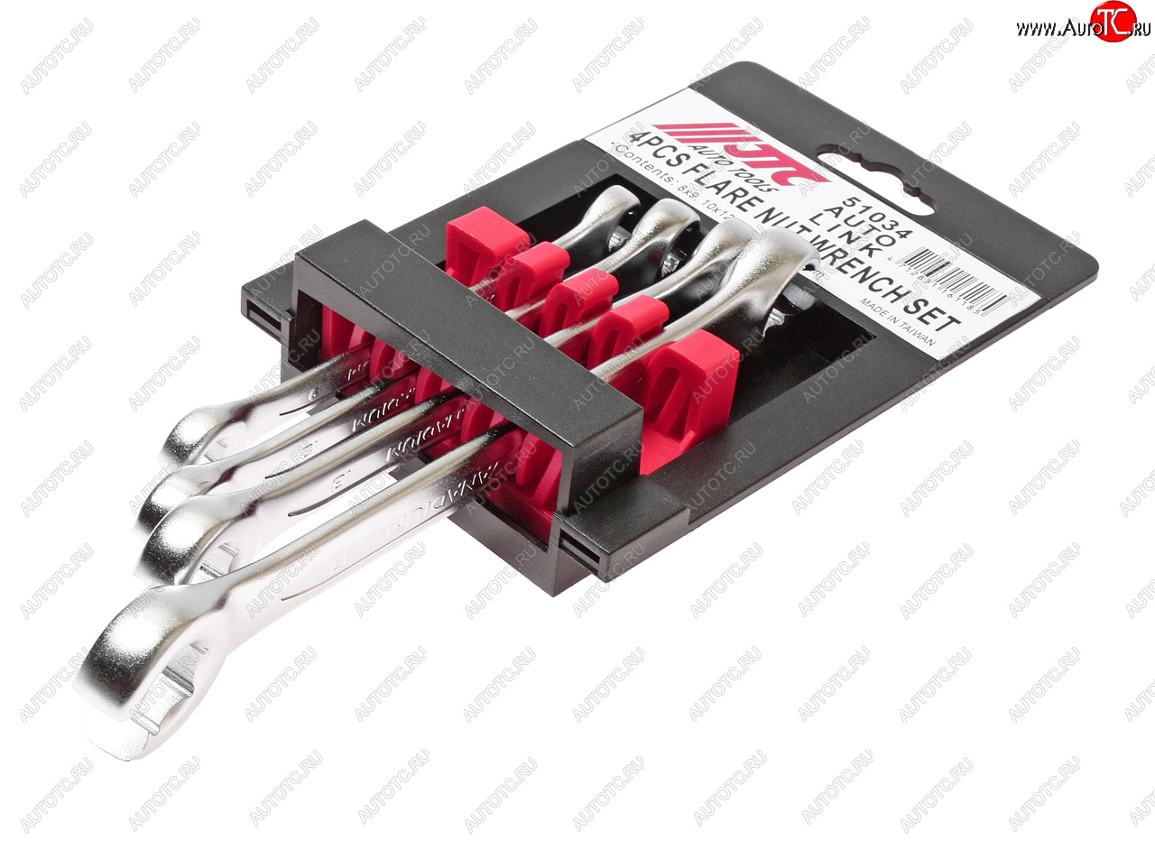 3 299 р. Набор ключей разрезных 8-17мм двухсторонних 4 предмета JTC JTC TOOLS CO., LTD jtc-51034  с доставкой в г. Пермь