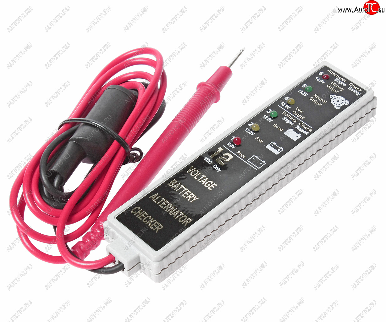 1 399 р. Тестер для АКБ,генератора со световым индикатором JTC JTC TOOLS CO., LTD jtc-j027  с доставкой в г. Пермь