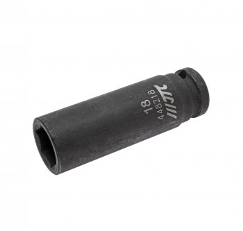 699 р. Головка торцевая 12 18мм ударная глубокая L=82мм JTC JTC TOOLS CO., LTD jtc-448218  с доставкой в г. Пермь. Увеличить фотографию 1
