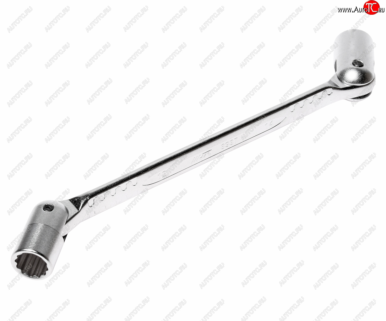 969 р. Ключ торцевой прямой 12х14мм шарнирный L=222мм JTC JTC TOOLS CO., LTD jtc-3937  с доставкой в г. Пермь