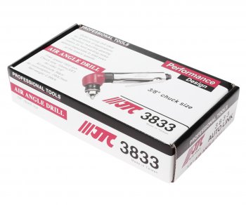 12 999 р. Дрель пневматическая 10мм 1900обмин. 90PSI угловая JTC JTC TOOLS CO., LTD jtc-3833  с доставкой в г. Пермь. Увеличить фотографию 3