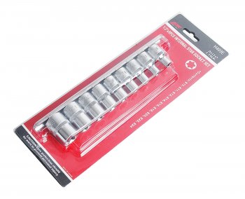3 599 р. Набор головок торцевых 12 TORX Е10-Е24 9 предметов JTC JTC TOOLS CO., LTD jtc-h409e  с доставкой в г. Пермь. Увеличить фотографию 4