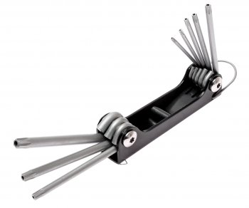 1 129 р. Набор ключей TORX Т9Н-Т40Н складных с отверстием 8 предметов JTC JTC TOOLS CO., LTD jtc-3503  с доставкой в г. Пермь. Увеличить фотографию 1