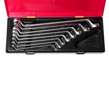 8 499 р. Набор ключей накидных 6-24мм 75град. 8 предметов в кейсе JTC JTC TOOLS CO., LTD jtc-k6081  с доставкой в г. Пермь. Увеличить фотографию 2