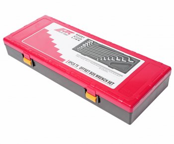 8 499 р. Набор ключей накидных 6-24мм 75град. 8 предметов в кейсе JTC JTC TOOLS CO., LTD jtc-k6081  с доставкой в г. Пермь. Увеличить фотографию 3