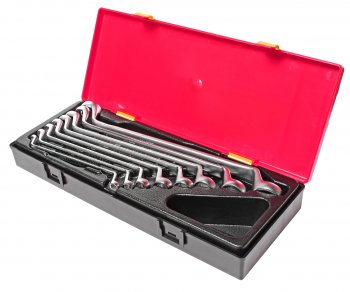 8 499 р. Набор ключей накидных 6-24мм 75град. 8 предметов в кейсе JTC JTC TOOLS CO., LTD jtc-k6081  с доставкой в г. Пермь. Увеличить фотографию 1
