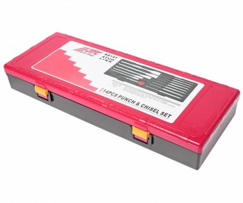 9 799 р. Набор выколоток и зубил с кернером 14 предметов в кейсе JTC JTC TOOLS CO., LTD jtc-k8141  с доставкой в г. Пермь. Увеличить фотографию 2