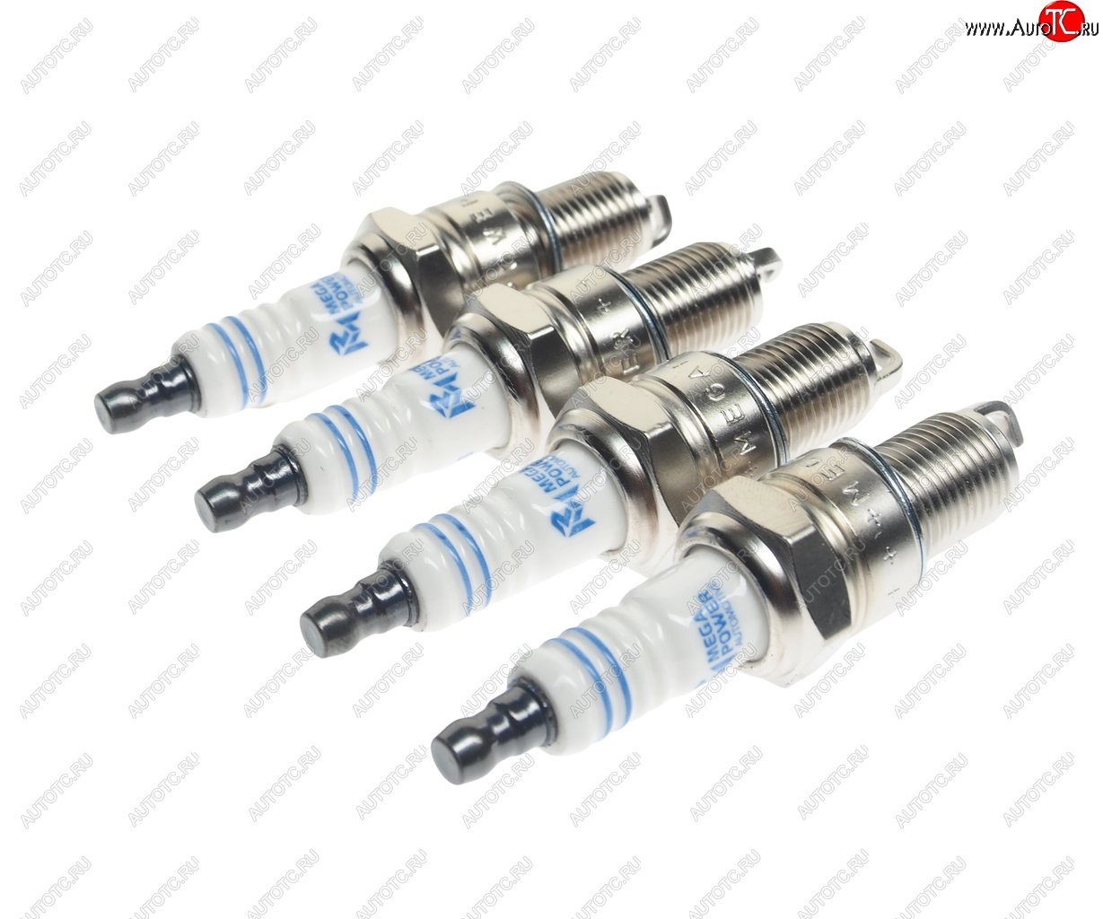 439 р. Свеча зажигания HYUNDAI Sonata (2.0),Santa Fe (2.4) KIA Sorento (2.4) DAEWOO Nexia (4шт.) MEGAPOWER MEGAPOWER 370-31-093  с доставкой в г. Пермь