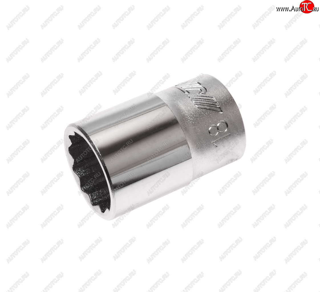 202 р. Головка торцевая 12 18мм 12-ти гранная L=38мм JTC JTC TOOLS CO., LTD jtc-43918  с доставкой в г. Пермь