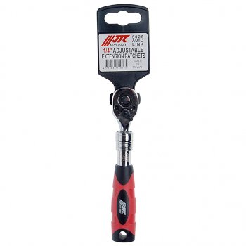 2 789 р. Ключ трещотка 14 72 зуба 150-200мм телескопический JTC JTC TOOLS CO., LTD jtc-5025  с доставкой в г. Пермь. Увеличить фотографию 3