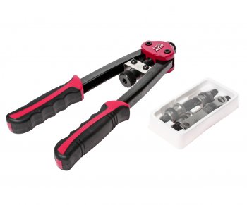 7 649 р. Заклепочник 325мм 5,6,8,10мм ручной резьбовой JTC JTC TOOLS CO., LTD jtc-5218n  с доставкой в г. Пермь. Увеличить фотографию 2