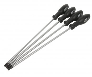 3 399 р. Набор отверток TORX T20х250мм-Т30х250мм удлиненных 4 предмета JTC JTC TOOLS CO., LTD jtc-5115  с доставкой в г. Пермь. Увеличить фотографию 1