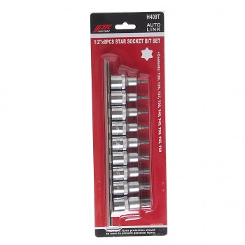 5 349 р. Набор бит-головок 12 TORX T20-T60 9 предметов JTC JTC TOOLS CO., LTD jtc-h409t  с доставкой в г. Пермь. Увеличить фотографию 3