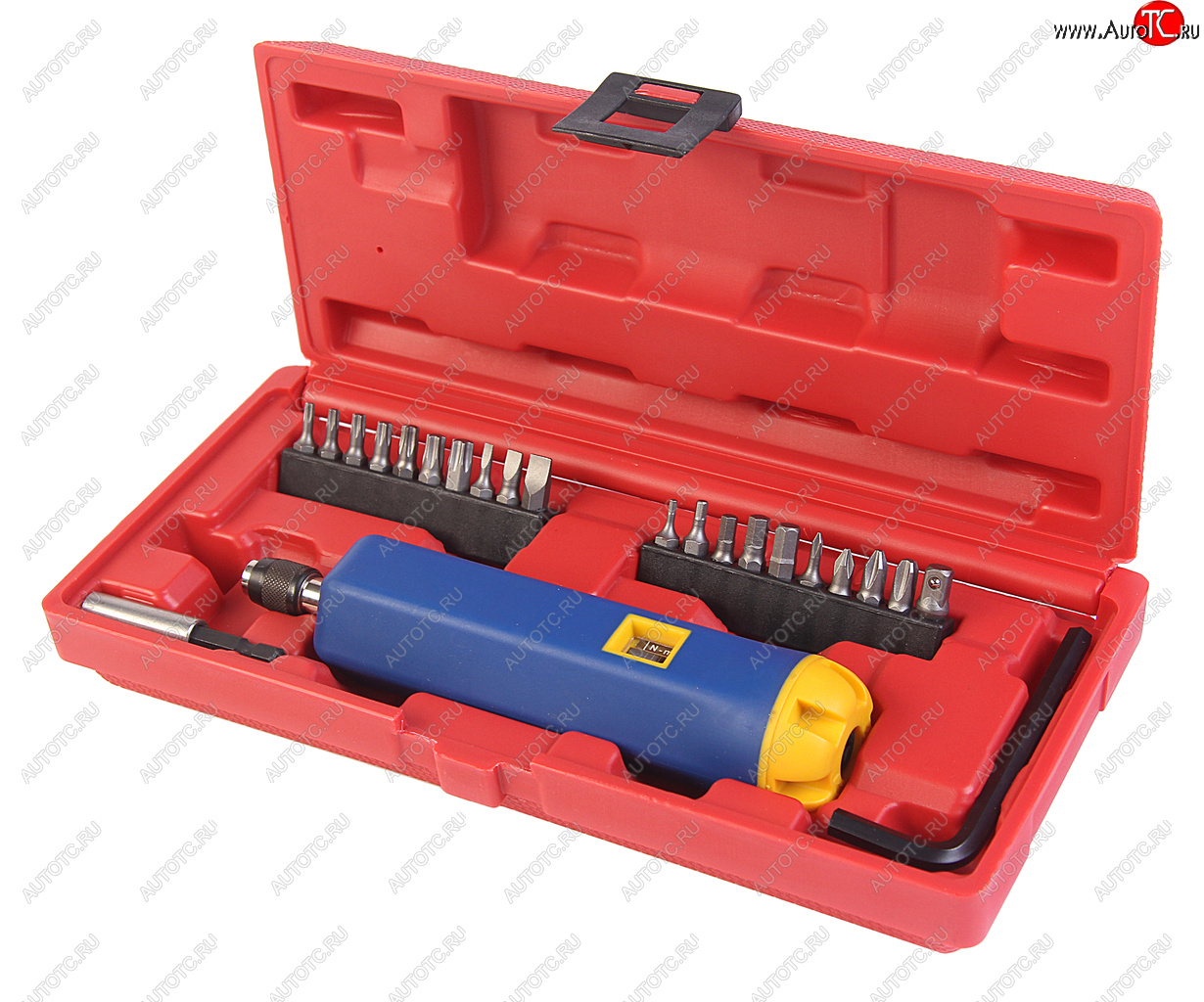 9 899 р. Отвертка динамометрическая 14 с набором бит и адаптеров в кейсе JTC JTC TOOLS CO., LTD jtc-4625a  с доставкой в г. Пермь