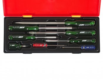 4 949 р. Набор отверток со сквозным стержнем 8 предметов в кейсе JTC JTC TOOLS CO., LTD jtc-k7082  с доставкой в г. Пермь. Увеличить фотографию 2