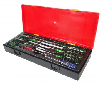 4 949 р. Набор отверток со сквозным стержнем 8 предметов в кейсе JTC JTC TOOLS CO., LTD jtc-k7082  с доставкой в г. Пермь. Увеличить фотографию 1