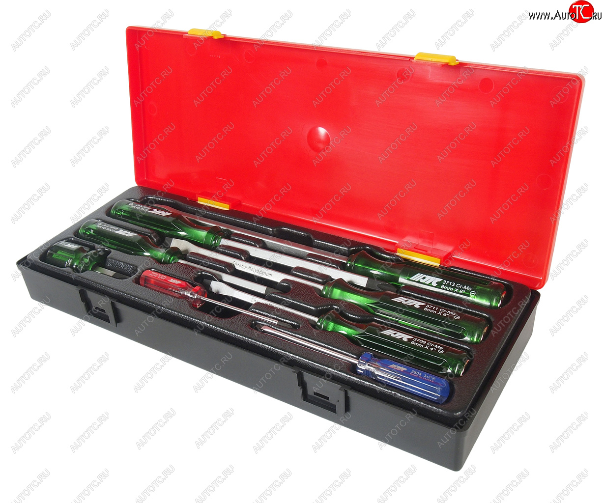 4 949 р. Набор отверток со сквозным стержнем 8 предметов в кейсе JTC JTC TOOLS CO., LTD jtc-k7082  с доставкой в г. Пермь