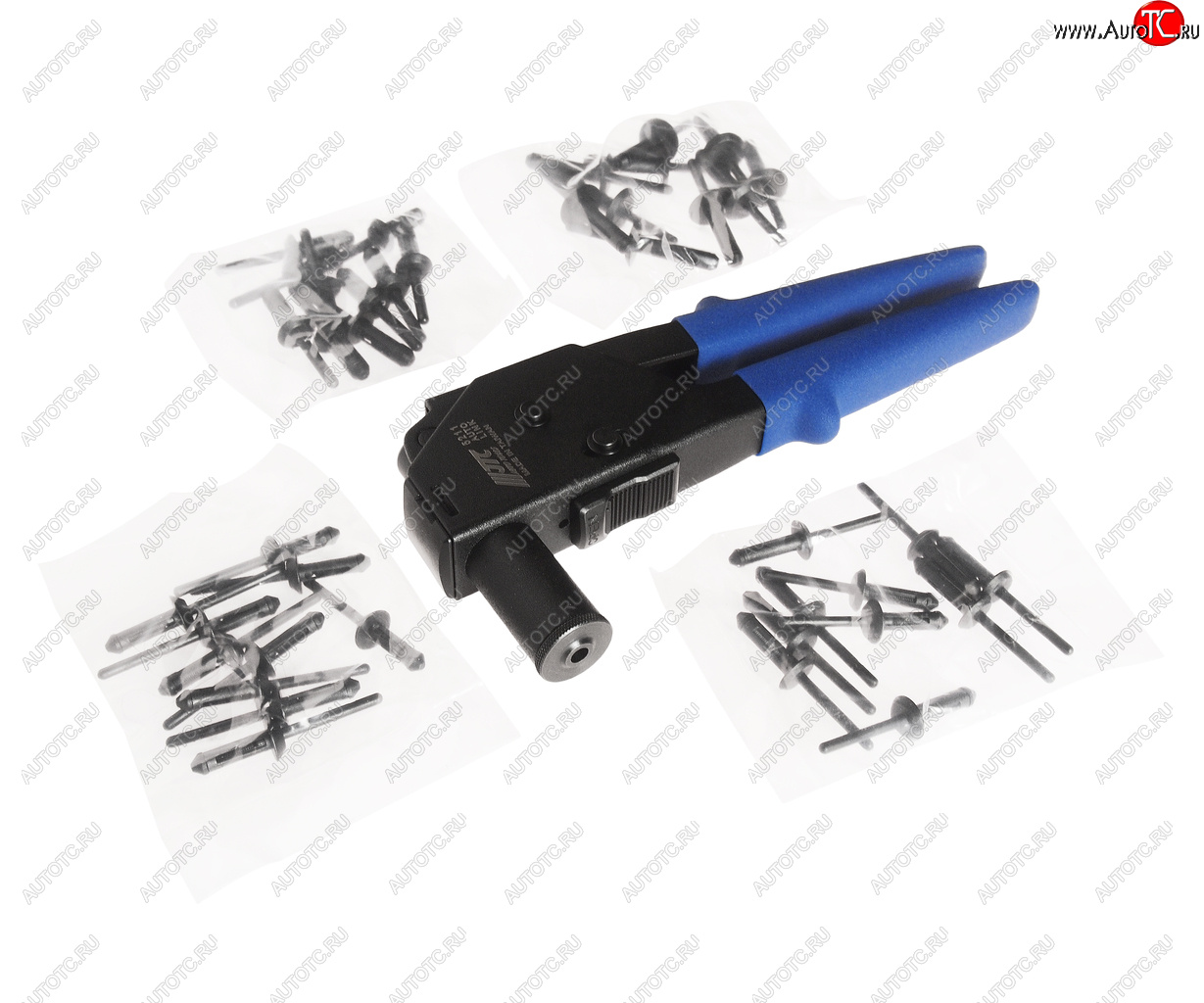 6 399 р. Заклепочник 5,6.3,6.6мм углового типа с заклепками 40шт. JTC JTC TOOLS CO., LTD jtc-5211  с доставкой в г. Пермь