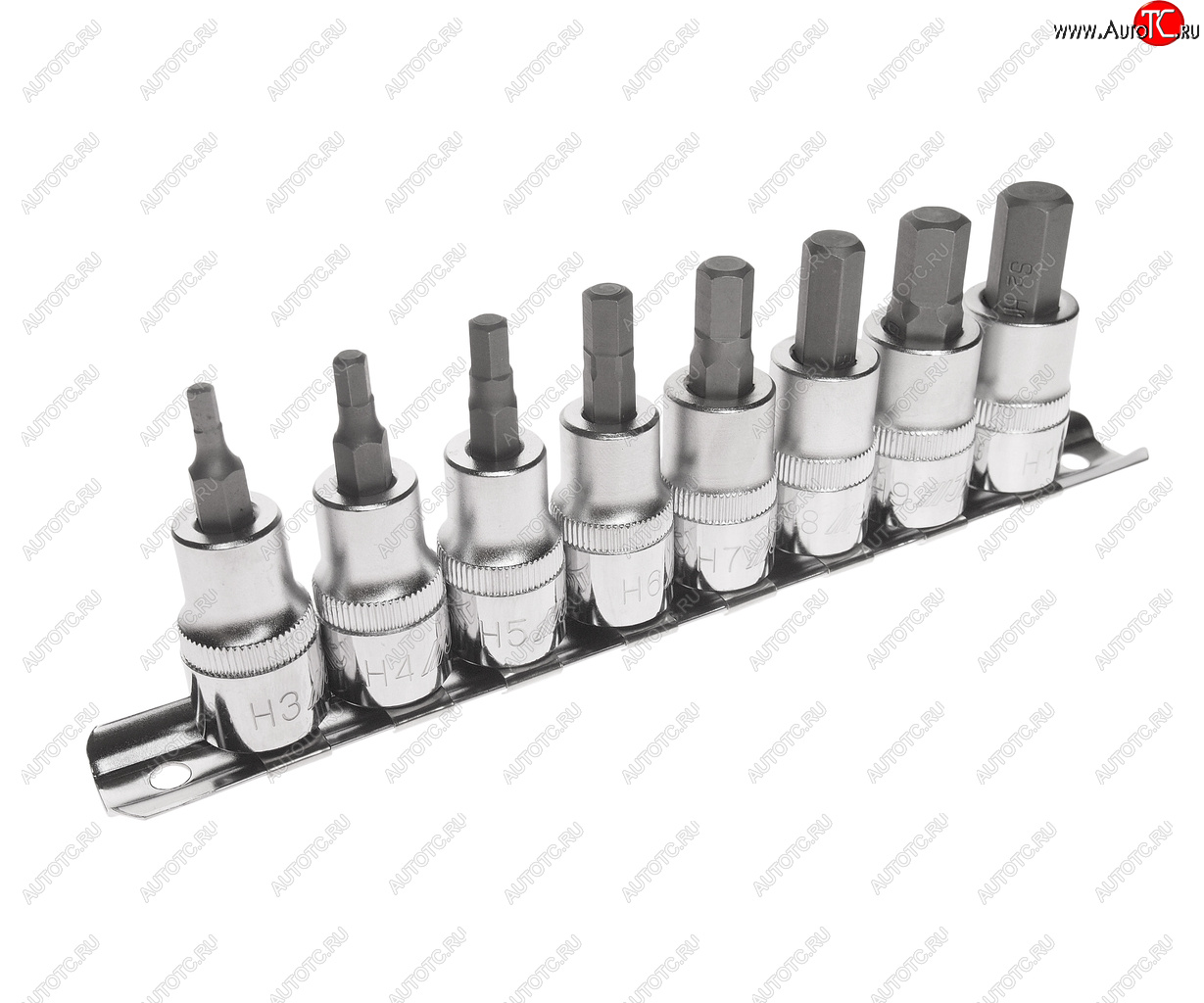 2 899 р. Набор бит-головок 38 HEX H3-H10 8 предметов JTC JTC TOOLS CO., LTD jtc-h308h  с доставкой в г. Пермь
